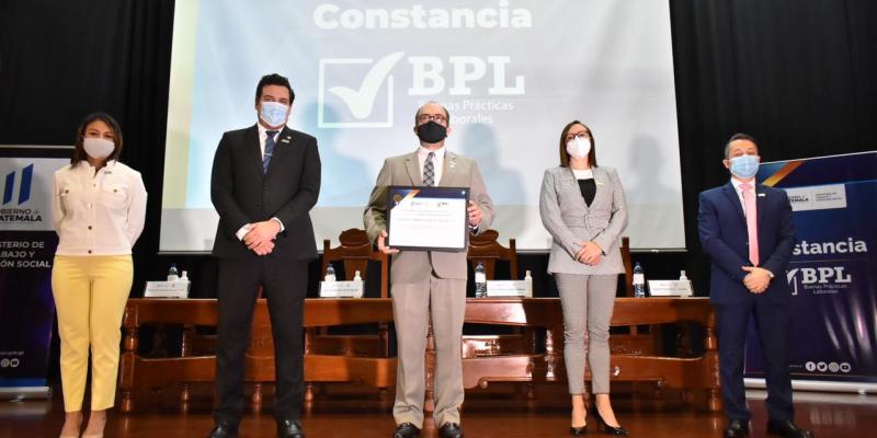 Constancia de Buenas Prácticas Laborales (BPL