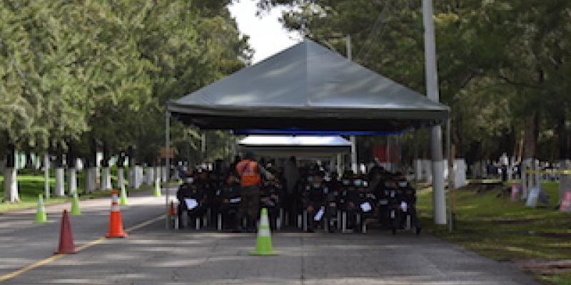 Ejército de Guatemala habilita Primera Brigada de Infantería “Mariscal Zavala” como centro de vacunación masivo contra el Coronavirus, COVID-19