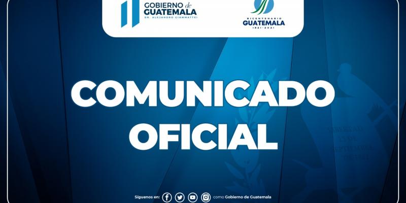 Comunicado oficial