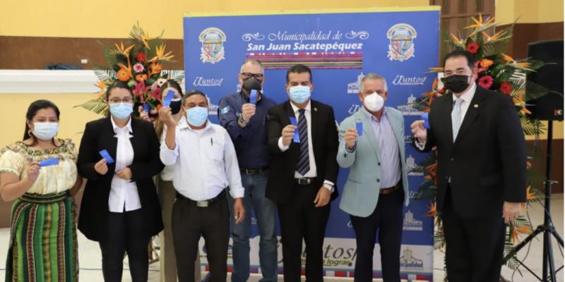 El viceministro de Ambiente, del Ministerio de Ambiente y Recursos Naturales (MARN), Angel Lavarreda, participó hoy en la creación de la Mancomunidad de la Cuenca del río Motagua