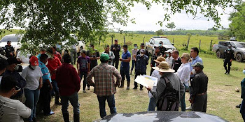 Las visitas a las fincas Doña Mercedes, La Bota y El Venado, están ubicadas en los municipios de San Francisco y La Libertad