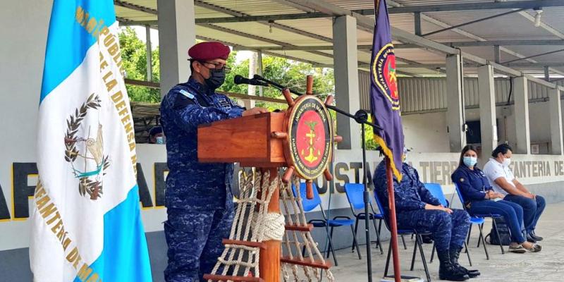 Inauguración del Curso de Piscicultura en la Brigada de Infantería de Marina