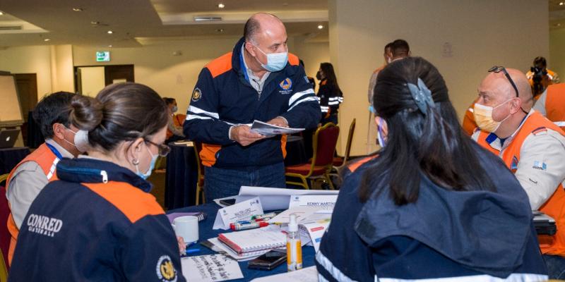 Personal de la SE-CONRED en taller por actualización del Plan Nacional de Respuesta.