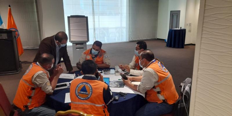 Participación de delegados de la CONRED en taller por actualización del PNR. 