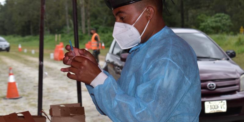 Ejército de Guatemala apoya labores del Plan Nacional de Vacunación contra el Coronavirus, COVID-19