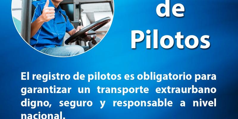 Registro de pilotos 