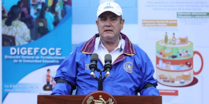 Presidente Alejandro Giammattei