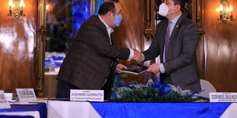 Acto de entrega oficial de Informe de Gestión