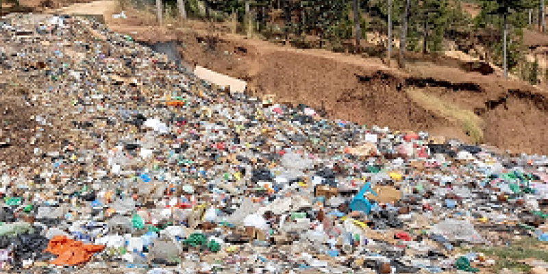Vertedero clandestino en Quetzaltenango