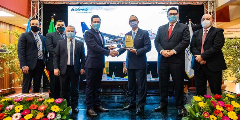 Aeroméxico celebró el décimo aniversario de su ruta a Guatemala
