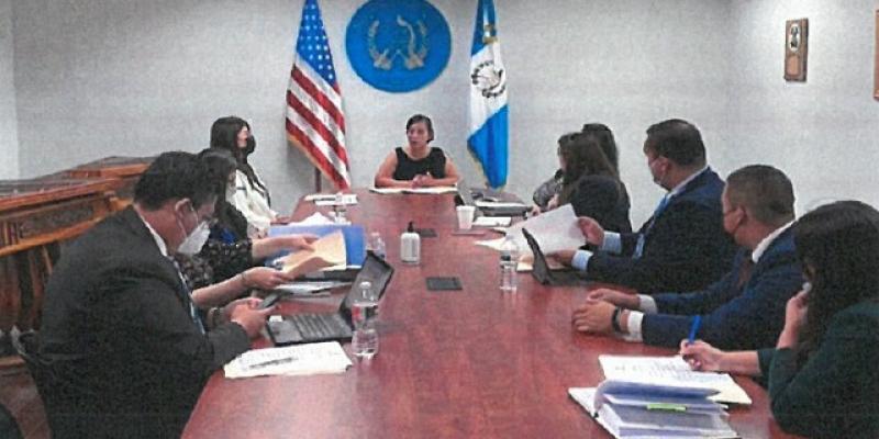 Reunión con autoridades de EE. UU.