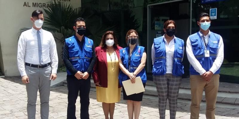 Visita de la PDH al Minex