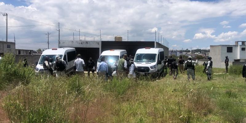 Rescate de migrantes en México