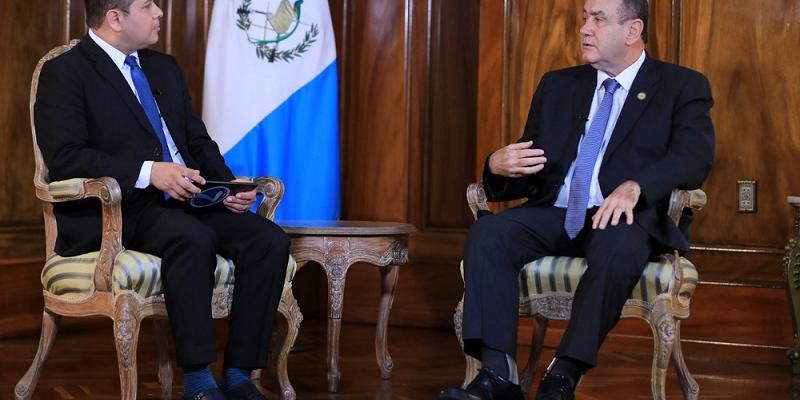 Presidente Alejandro Giammattei