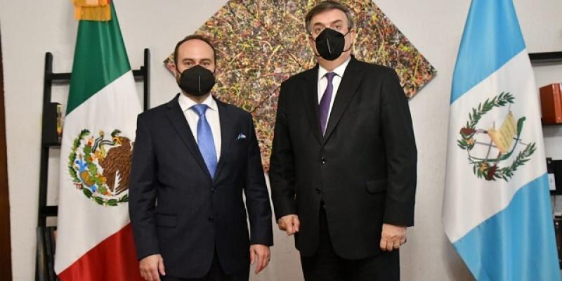 Cancilleres de Guatemala y México