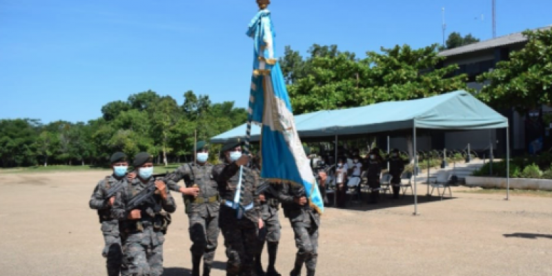 Ejército de Guatemala conmemora el Día de la Bandera Nacional