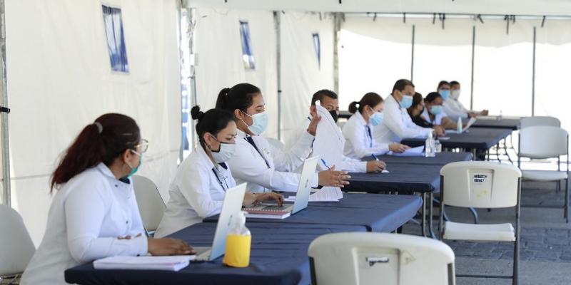 puesto de vacunación Plaza de la  Constitución