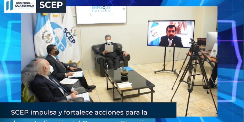 SCEP impulsa y fortalece acciones para la descentralización del Organismo Ejecutivo