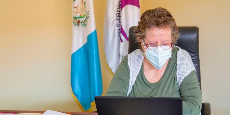 Secretaria Presidencial de la Mujer, Ana Leticia Aguilar Theissen 