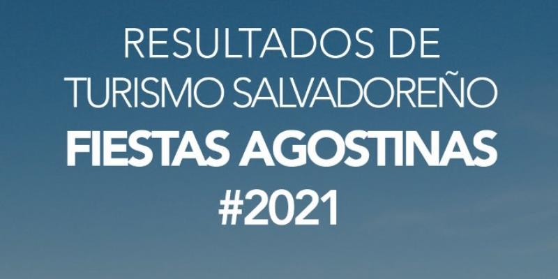 Resultados de turismo salvadoreño Fiestas Agostinas 2021
