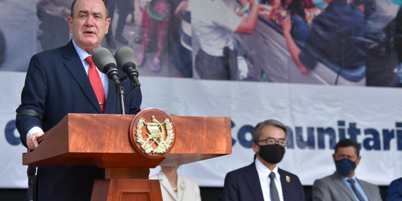 Presidente Alejandro Giammattei