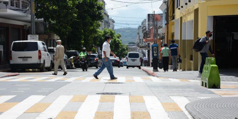 Conmemoran Día Mundial del Peatón con llamado al respeto ciudadano