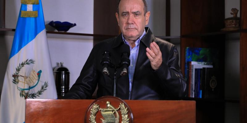 Presidente Alejandro Giammattei 