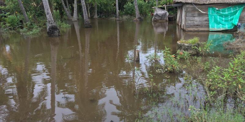 Inundación en Escuintla.