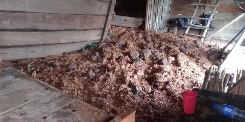 Deslizamiento de tierra en Purulhá, Baja Verapaz.