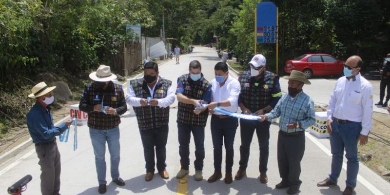 Habilitan tramo carretero entre San Juan y San Pedro la Laguna, Sololá  