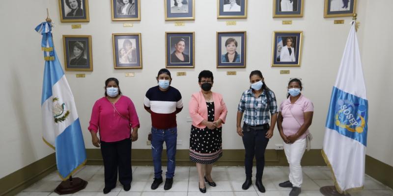 Foto oficial de la reunión con la Asociación San Judas Tadeo