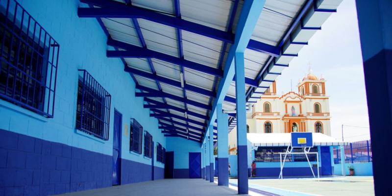 Entregan Escuela Oficial de Joya Grande, Zaragoza, Chimaltenango 