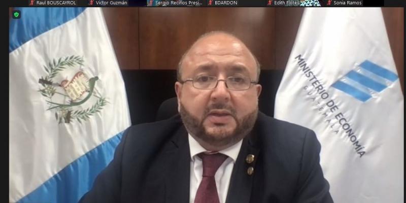 El Ministro de Economía, Antonio Malouf, también presidente de Conapex, presidió la reunión virtual.