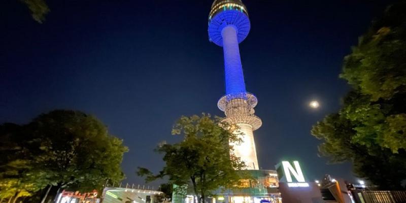 Torre Namsan en Corea