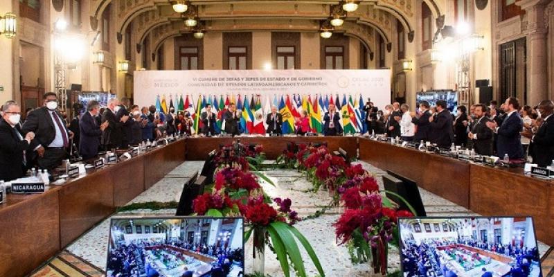 Cumbre Celac. Foto Gobierno de México