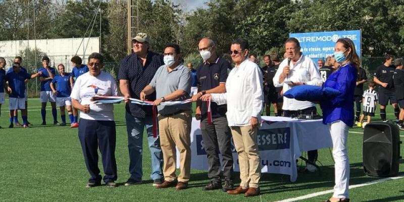 Partido de futbol en Roma