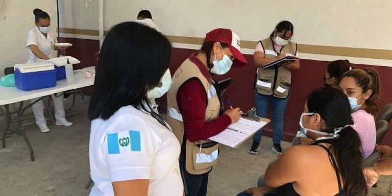 Jornada de vacunación en Chiapas