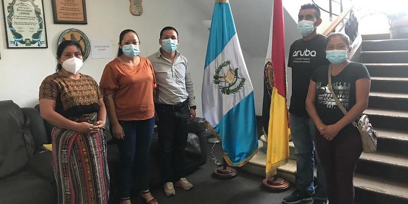 Beneficiarios de FONTIERRAS realizan gestiones