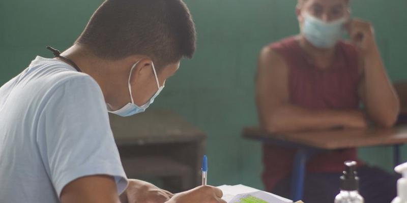 Conformación de expedientes en Aldea Caín