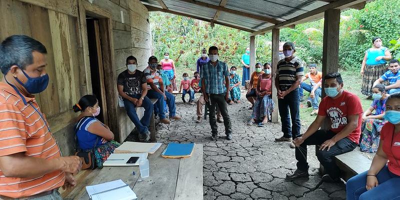 Socialización del Programa de Acceso a la Tierra en 3 municipios de Petén
