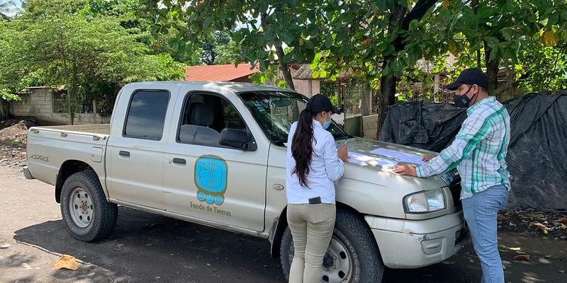 FONTIERRAS socializa información en Nueva Concepción