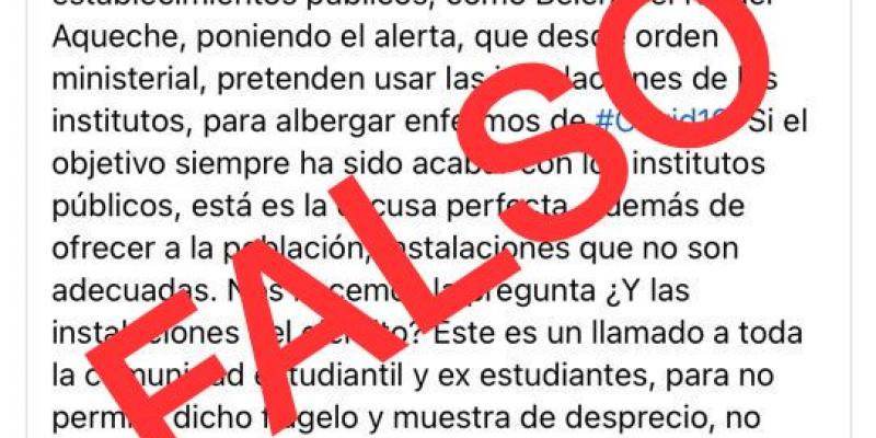 El Ministerio de Educación aclara que los centros educativos del Centro Histórico, entre ellos, el Instituto Normal Central para señoritas Belén y el Instituto Normal Mixto Rafael Aqueche están siendo remozados para que estén listos de manera que cuando los estudiantes puedan regresar a la presencialidad de forma segura conforme el tablero de alertas del #MSPAS.