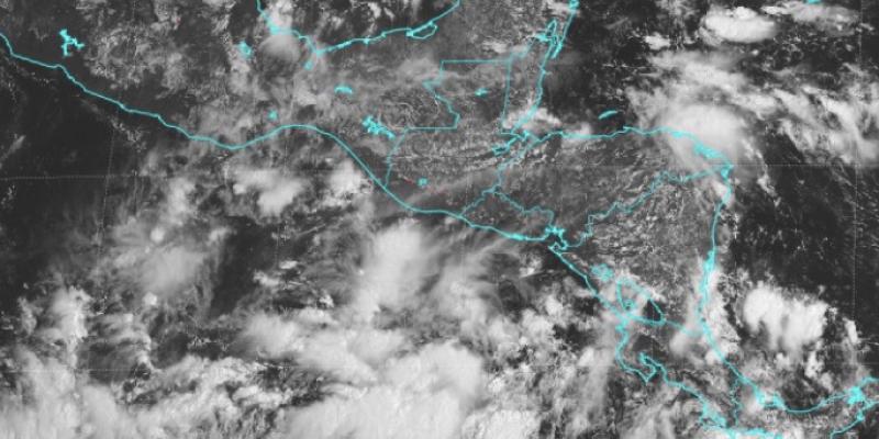 Imagen satelital. Fuente: INSIVUMEH.