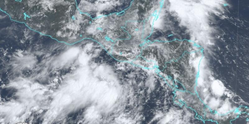 Imagen satelital. Fuente: INSIVUMEH.