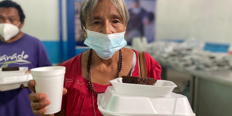 Usuaria de Comedor Social en Comapa, Jutiapa