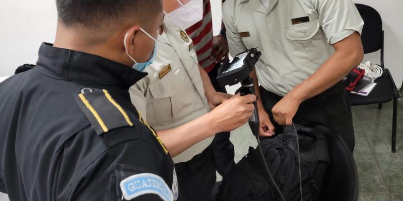 Promueven seguridad en puertos a través de la capacitación de agentes antinarcóticos