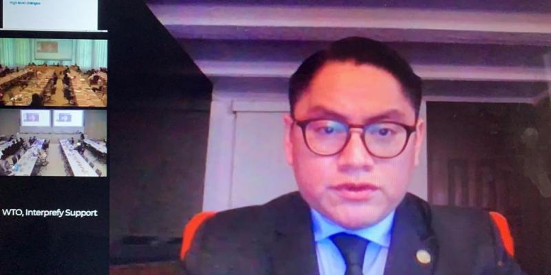 Viceministro de Recursos Naturales, Fredy Chiroy