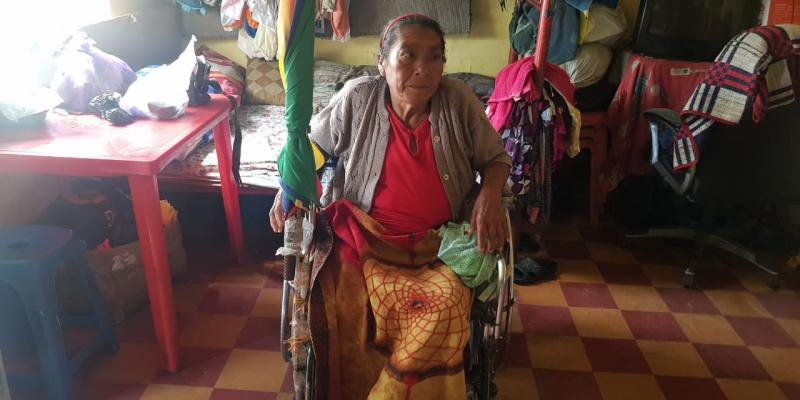 Regina Estela Hernández, señora de la tercera edad