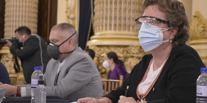 Secretaria Presidencial de la Mujer, Ana Leticia Aguilar Theissen 