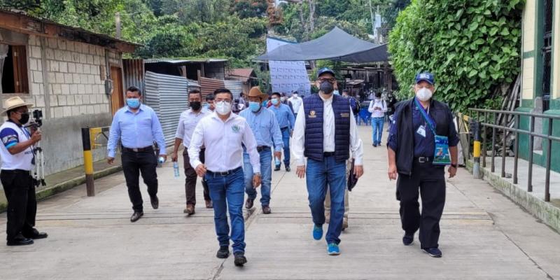 Viceministro Angel Lavarreda en Sololá